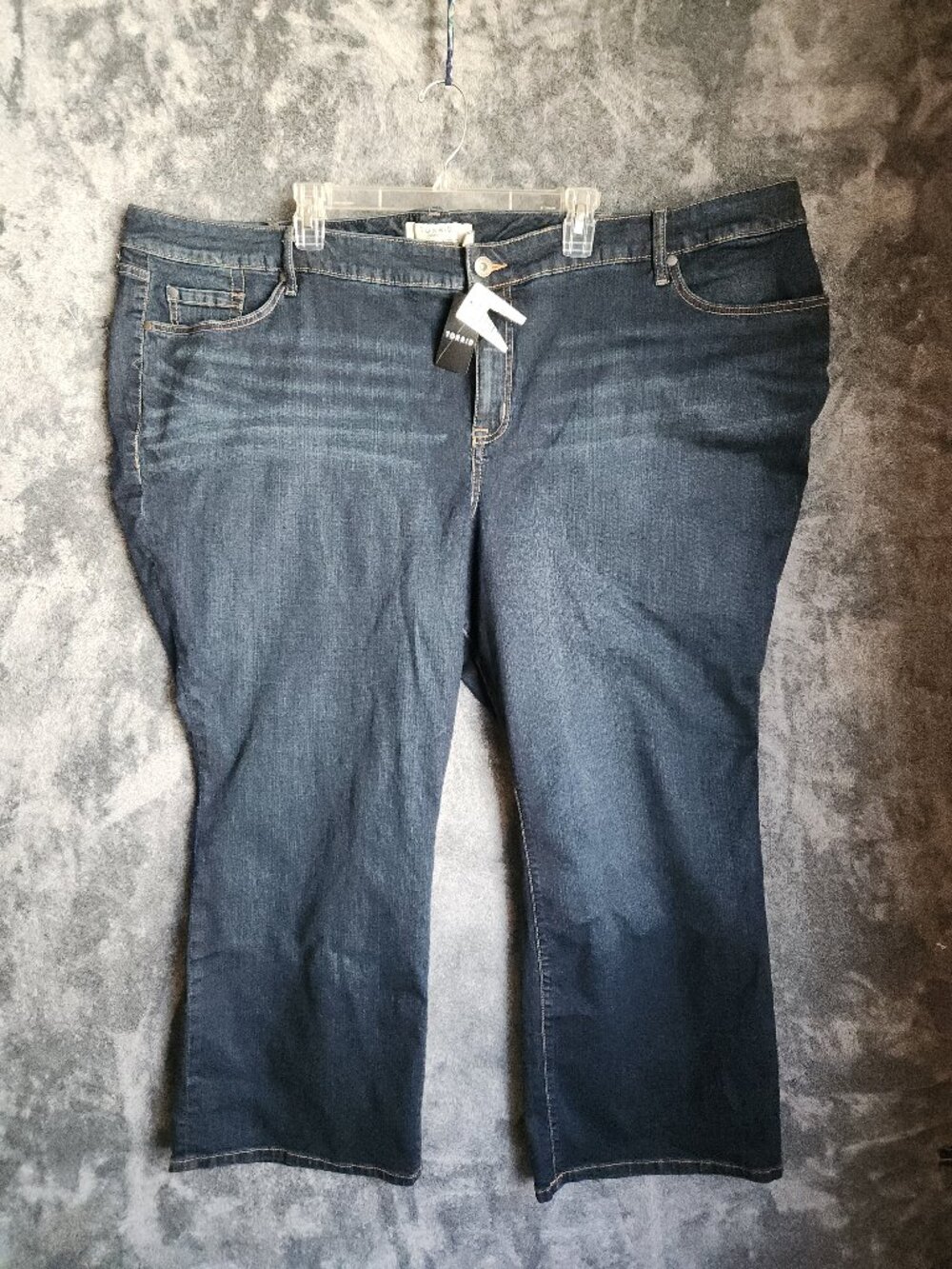 Torrid Denim Womens We Swear By The Fit Size 30XS Straight Leg Jeans 53x26.5 NEW